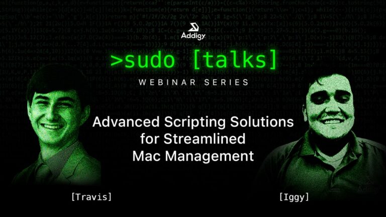 Advanced Scripting Solutions for Streamlined Mac Management
