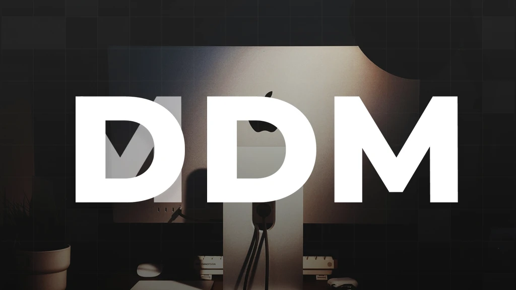 Apple Declarative Device Management (DDM) replacing legacy MDM for secure automated Apple device management