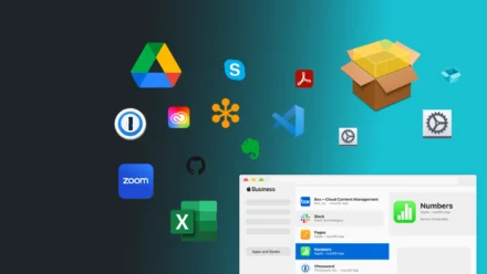 Variety of logos available to deploy by Addigy