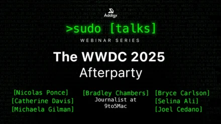 Addigy Sudo Talks WWDC 2025 After party art.