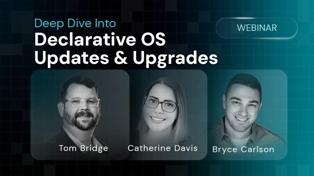 Tom Bridge, Catherine Davis and Bryce Carlson, speakers for the webinar event.