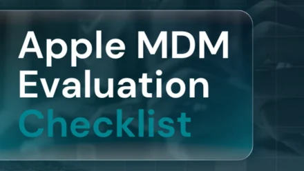 Apple MDM Evaluation checklist title