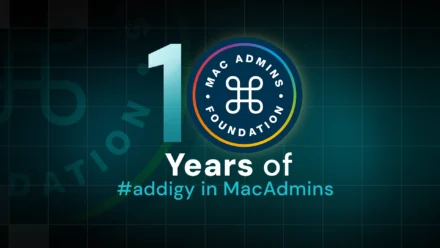 10 Years of Addigy in MacAdmins art