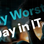 IT admin facing MacBook screen during Apple MDM outage