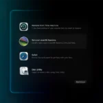Progress screen showing macOS restore in progress