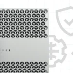 Apple XDR display with Addigy icons on the background