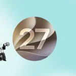 OS 27 logo with a illustrated character with binoculars in the background.
